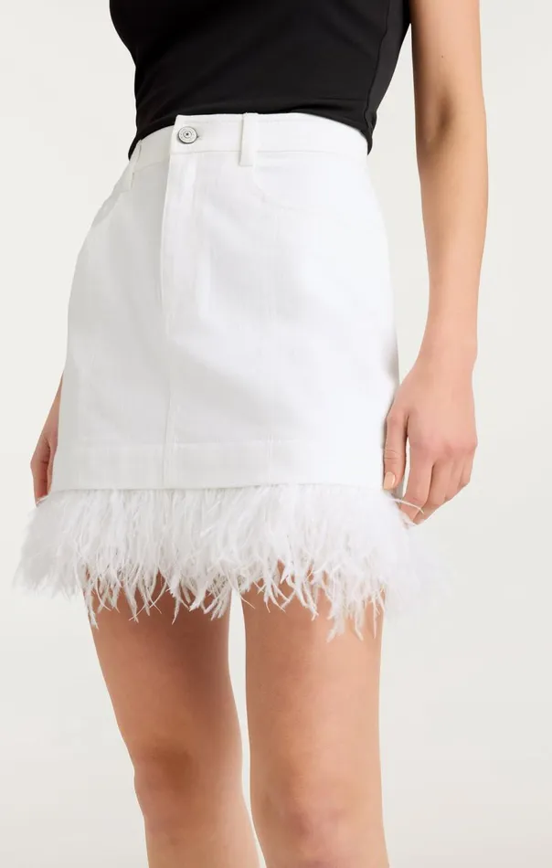 Women Luca Skirt White Cinq Sept Skirts