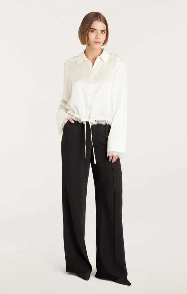 Women Mabyn Top Ivory Cinq Sept Long Sleeve Tops