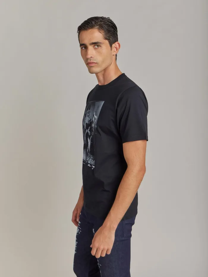 WomenMen Agns B Artist039s Collection Black Le Mixte Artist Alan Vega Unisex Cotton Jersey Tshirt