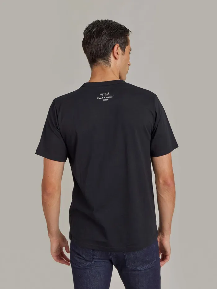 WomenMen Agns B Artist039s Collection Black Le Mixte Artist Alan Vega Unisex Cotton Jersey Tshirt
