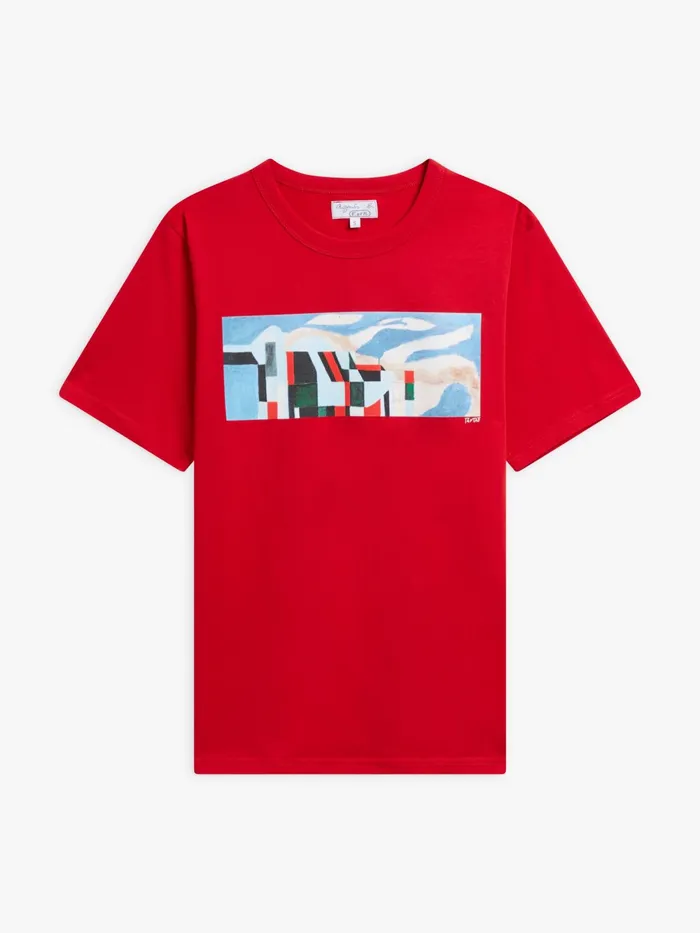 WomenMen Agns B Artist039s Collection Red Le Mixte Tshirt Artist Tanto