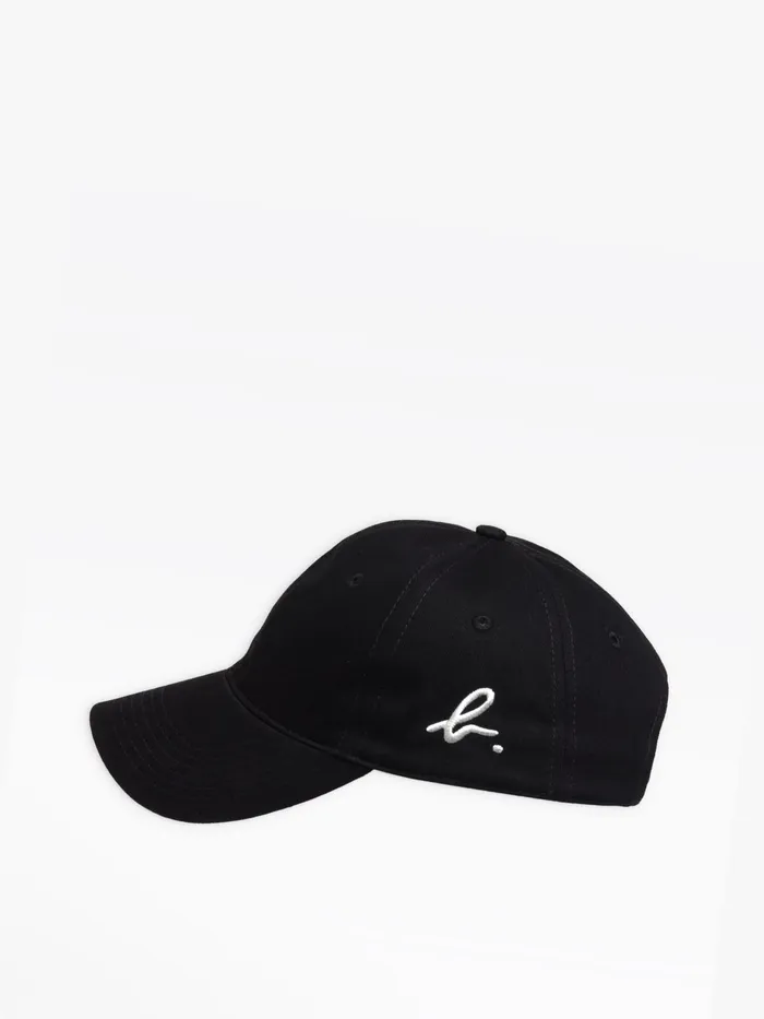 WomenMen Agns B Caps and Hats Black Cap With 034b034 Embroidery