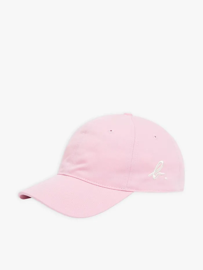 WomenMen Agns B Caps and Hats Pink Cap With 034b034 Embroidery