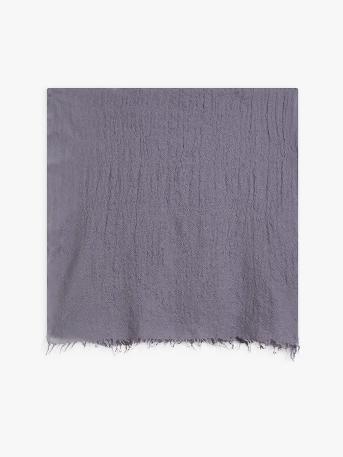WomenMen Agns B Scarves Grey Wool Eden Scarf