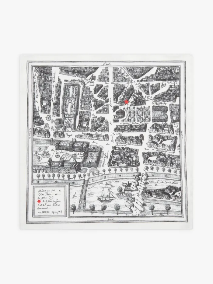 WomenMen Agns B Scarves White Rue Du Jour Scarf