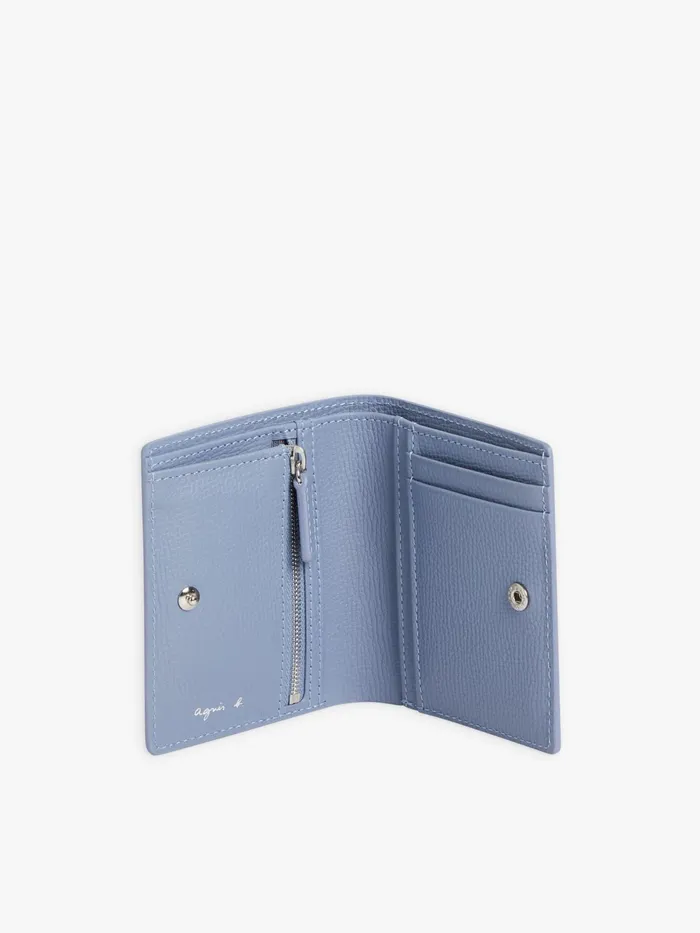 WomenMen Agns B Small Leather Goods Leather Folding Wallet