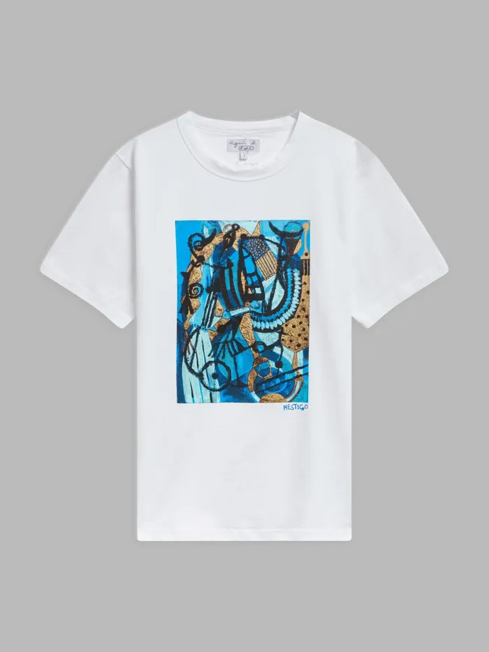WomenMen Agns B Tshirts and Tank Tops White Le Mixte Tshirt Artist Mathieus Mestio WomenMen Agns B Tshirts and Tank Tops White Le Mixte Tshirt Artist Mathieus Mestio