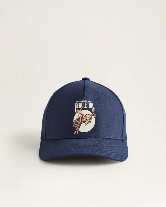 WomenMen BRONCO GRAPHIC HAT Navy Pendleton Hats