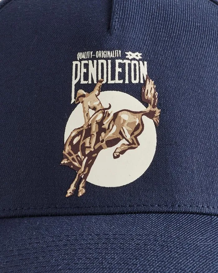 WomenMen BRONCO GRAPHIC HAT Navy Pendleton Hats