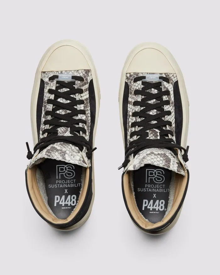 WomenMen High Tops P448 Rail Python