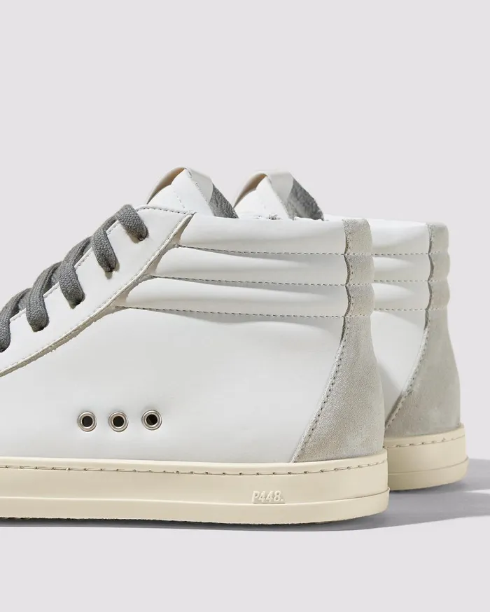 WomenMen High Tops P448 Skate Recycled White WomenMen High Tops P448 Skate Recycled White