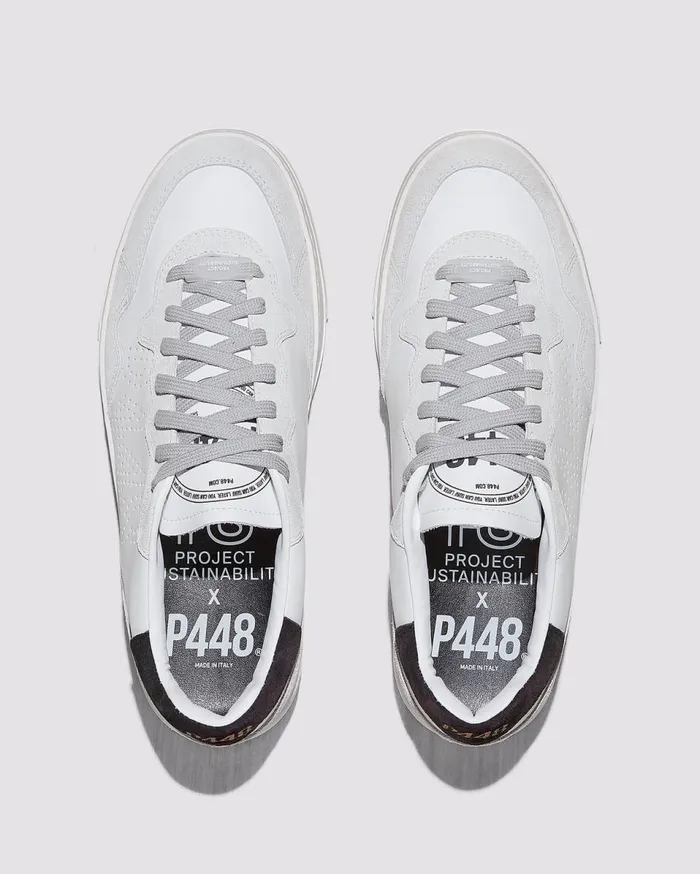 WomenMen Low Tops P448 Bali Recycled WhiteBlack