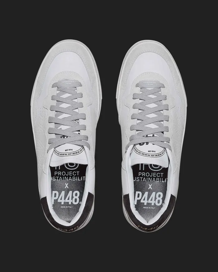 WomenMen Low Tops P448 Bali Recycled WhiteBlack