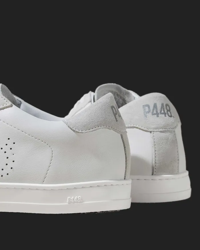 WomenMen Low Tops P448 John Recycled White