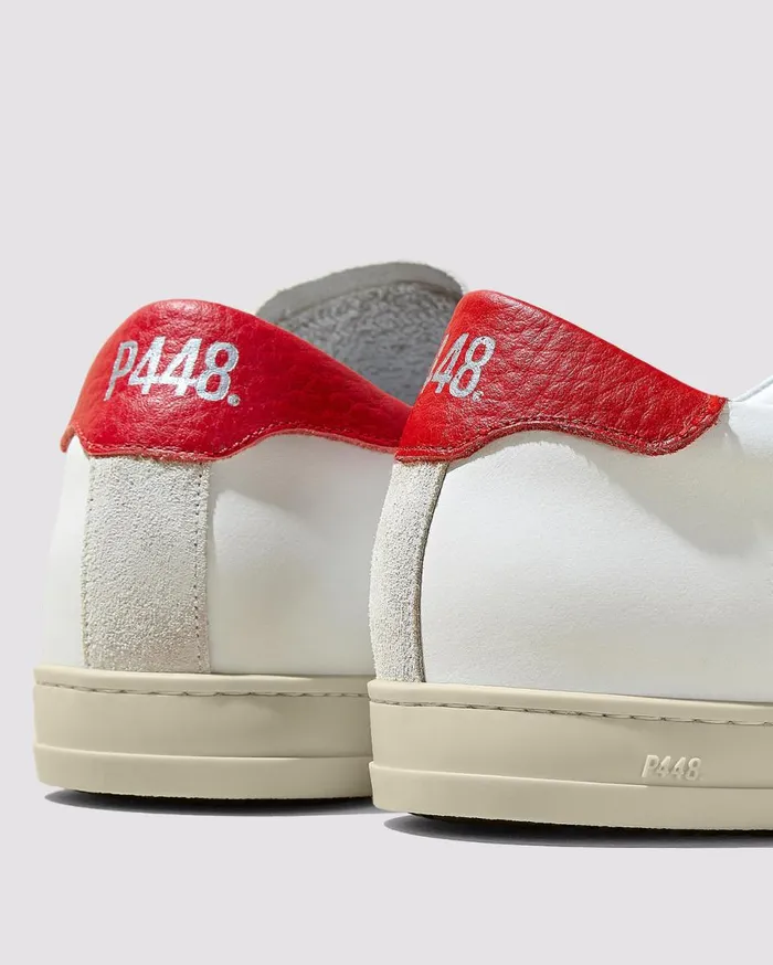 WomenMen Low Tops P448 John WhiteRed
