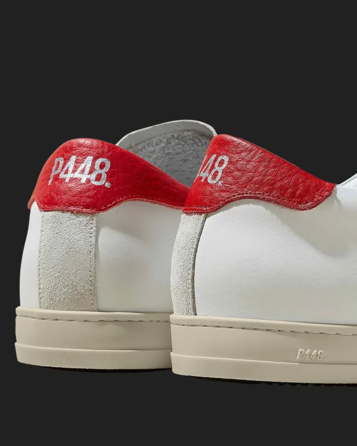 WomenMen Low Tops P448 John WhiteRed