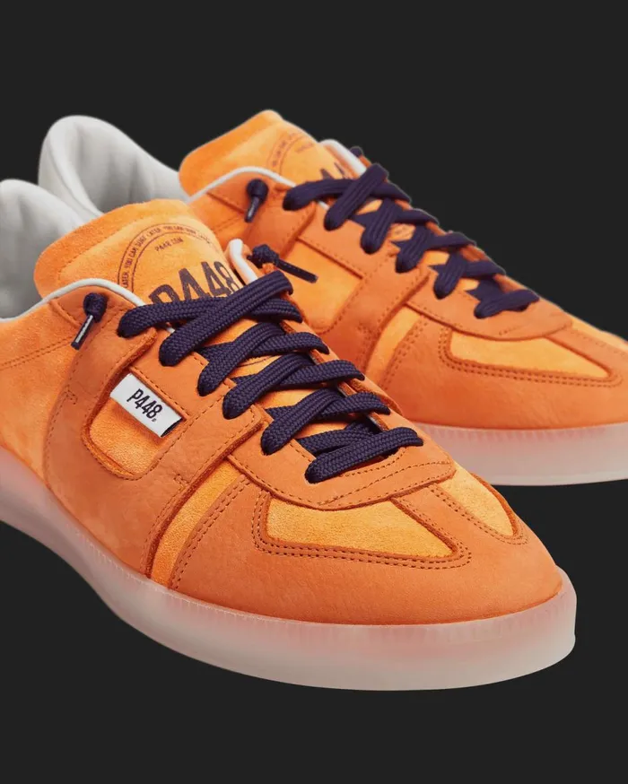 WomenMen Low Tops P448 Monza Neon Orange WomenMen Low Tops P448 Monza Neon Orange