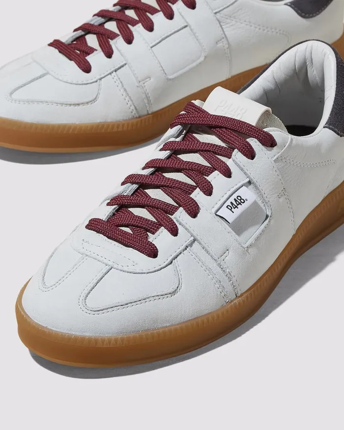 WomenMen Low Tops P448 Monza WhiteRetro