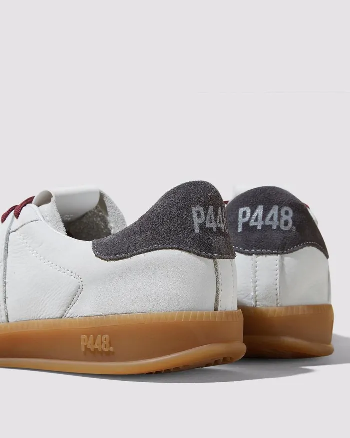 WomenMen Low Tops P448 Monza WhiteRetro