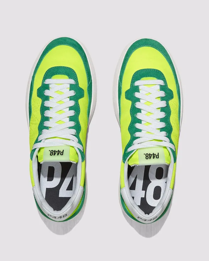 WomenMen Low Tops P448 Vert Magnetic