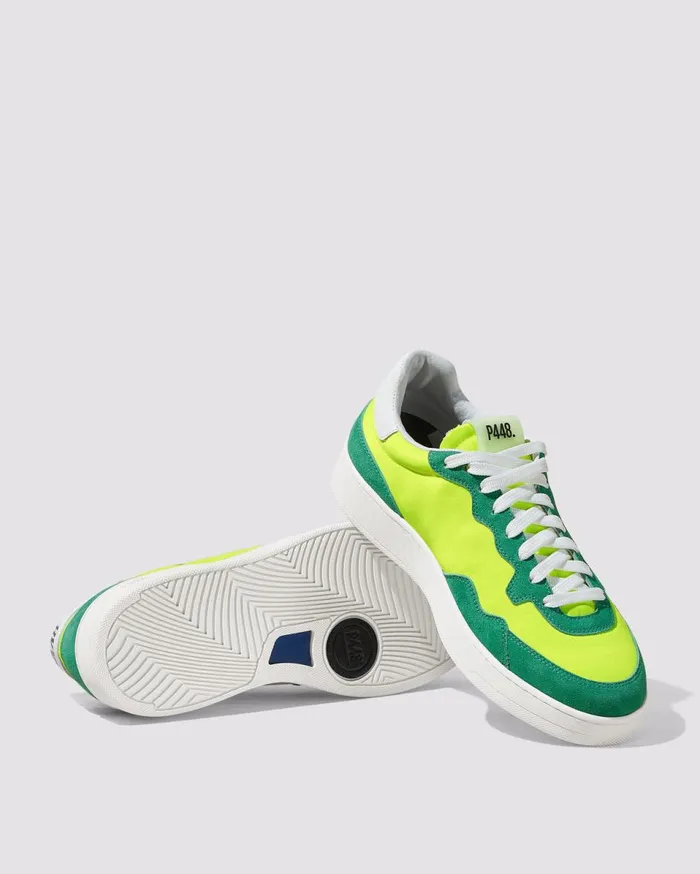 WomenMen Low Tops P448 Vert Magnetic