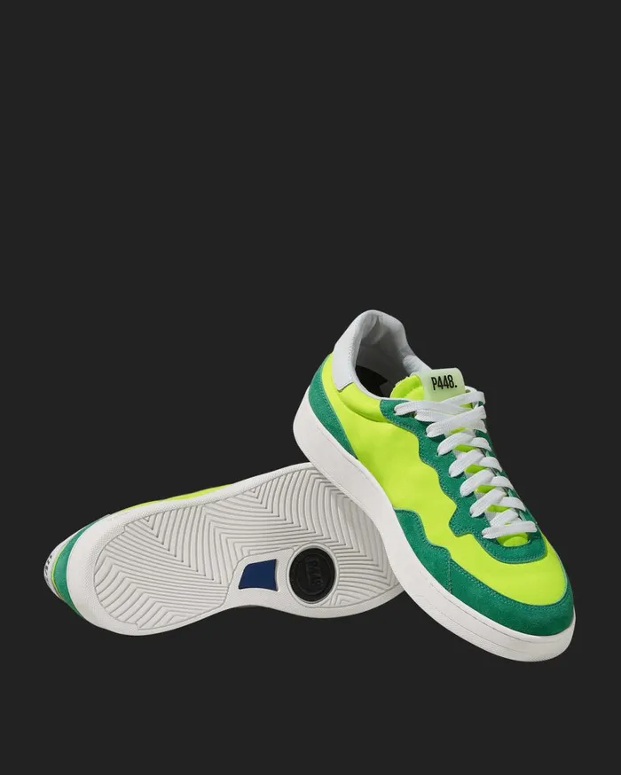 WomenMen Low Tops P448 Vert Magnetic