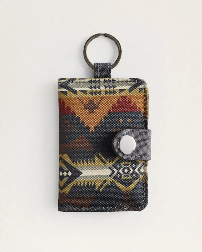 WomenMen NEHALEM ADVENTURE KEY RING WALLET Grey Pendleton Wallets and Handbags