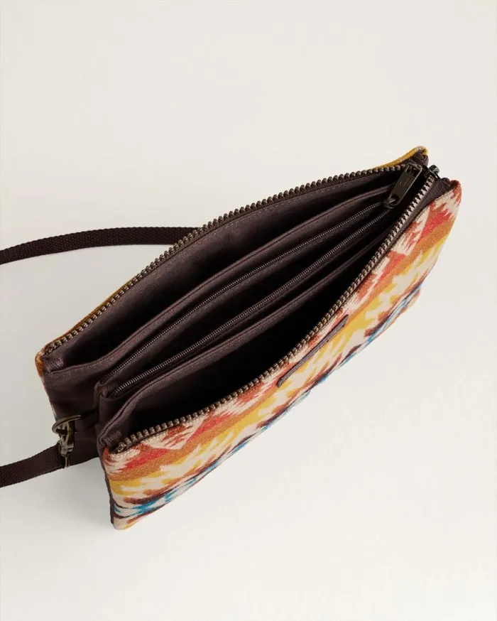 WomenMen PASCO LARGE THREE POCKET KEEPER Sunset Multi Pendleton Wallets and Handbags