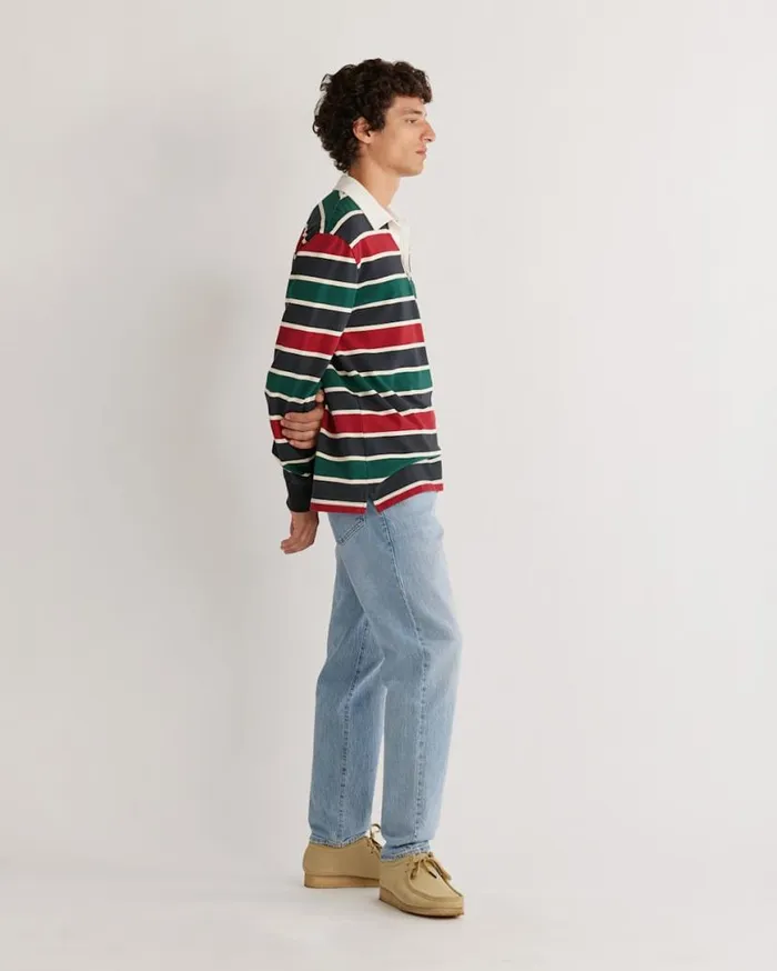 WomenMen UNISEX DECKER RUGBY STRIPE SHIRT Rainier Stripe Pendleton Tees and Sweatshirts
