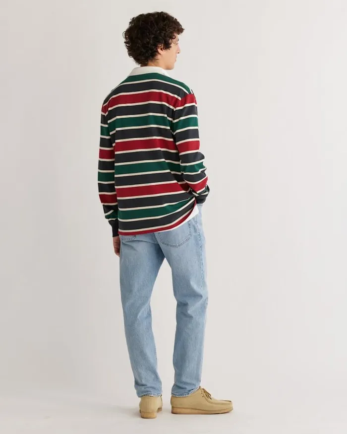 WomenMen UNISEX DECKER RUGBY STRIPE SHIRT Rainier Stripe Pendleton Tees and Sweatshirts