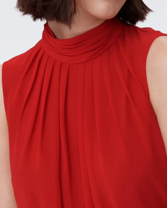 Women Menon Dress Magenta DVF Dresses