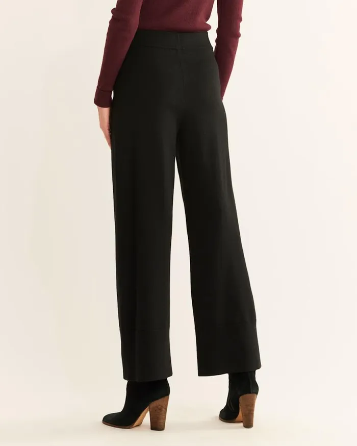 Women MERINO KNIT PANTS Camel Heather Pendleton Pants and Shorts
