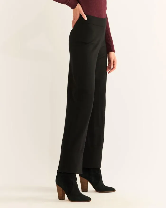 Women MERINO KNIT PANTS Camel Heather Pendleton Pants and Shorts