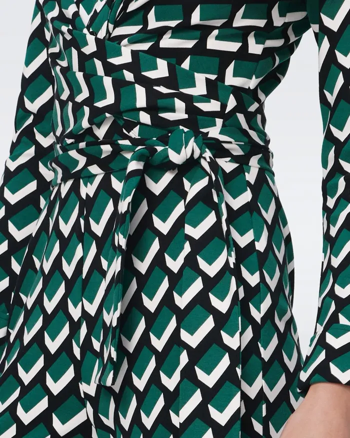 Women Michelle Jumpsuit Blocks Green DVF Jumpsuits and Rompers