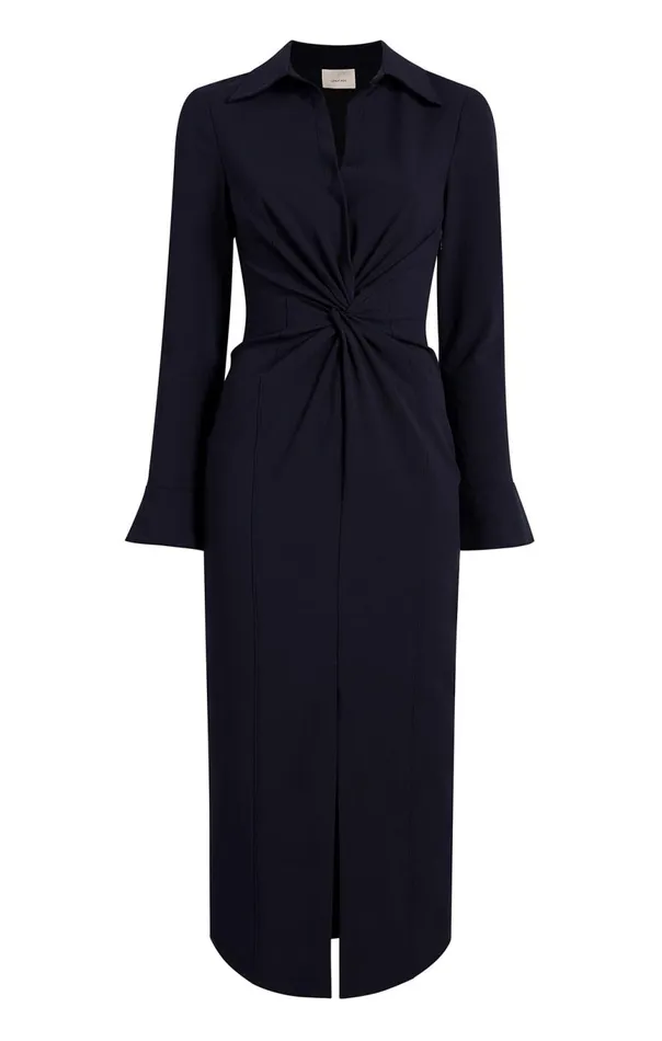Women Midi Mckenna Dress Navy Cinq Sept Midi