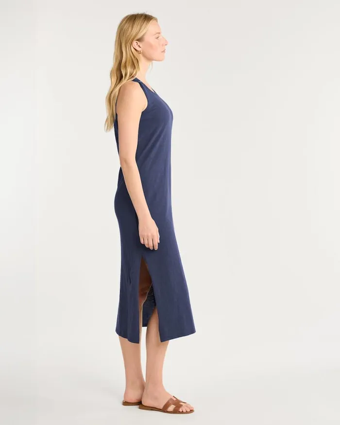 Women MIDI TANK DRESS Navy Pendleton Skirts and Dresses