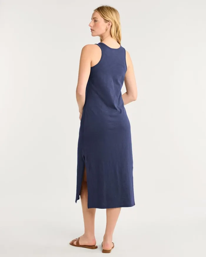 Women MIDI TANK DRESS Navy Pendleton Skirts and Dresses