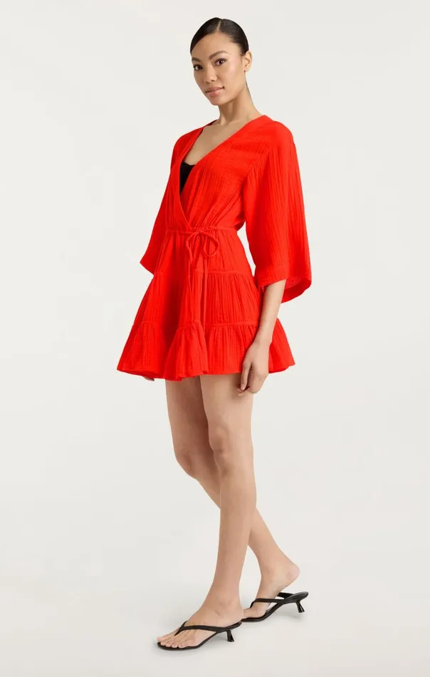 Women Mini Torey Dress Bisou Cinq Sept Coverups