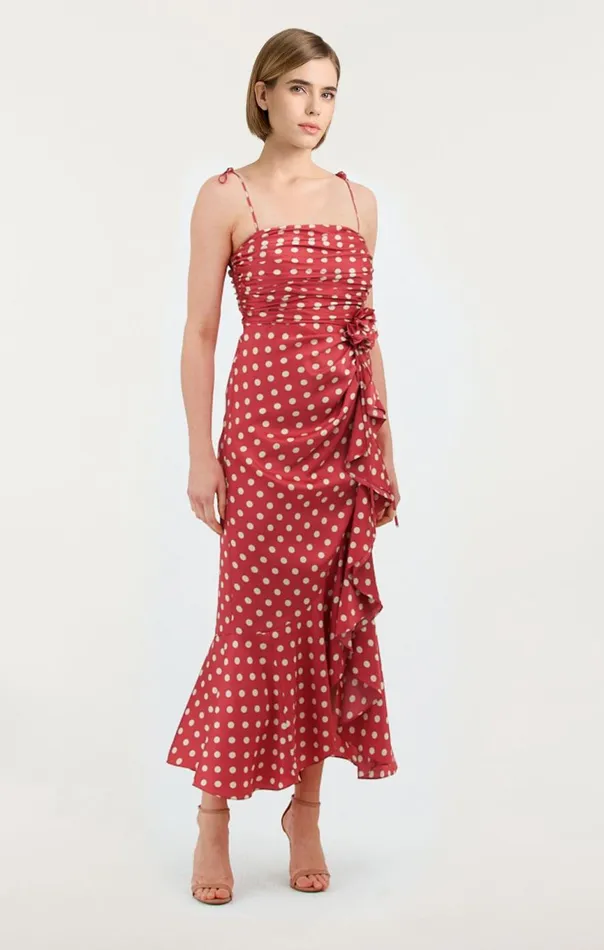 Women Mireya Dress Sourcherryplaster Cinq Sept Midi