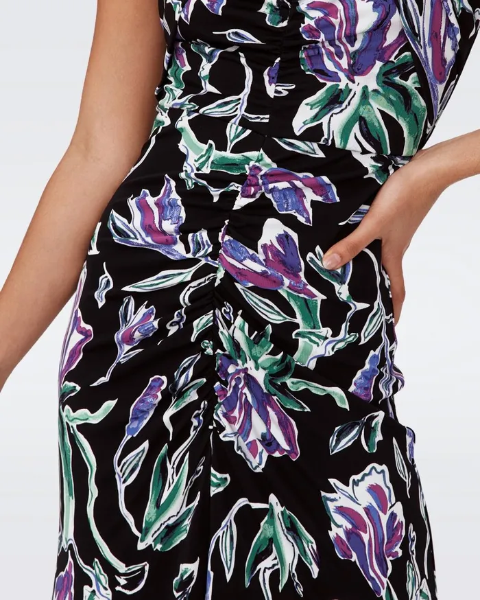 Women Neely Dress Huge Tulip Fields Violet DVF Dresses