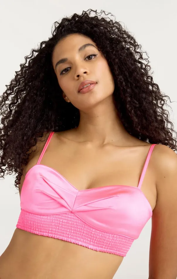 Women Nikola Top Electricpink Cinq Sept Tank Tops and Camisoles
