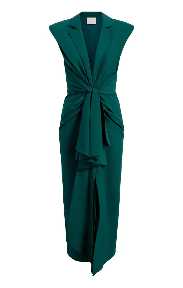 Women Padma Dress Greenonyx Cinq Sept Midi