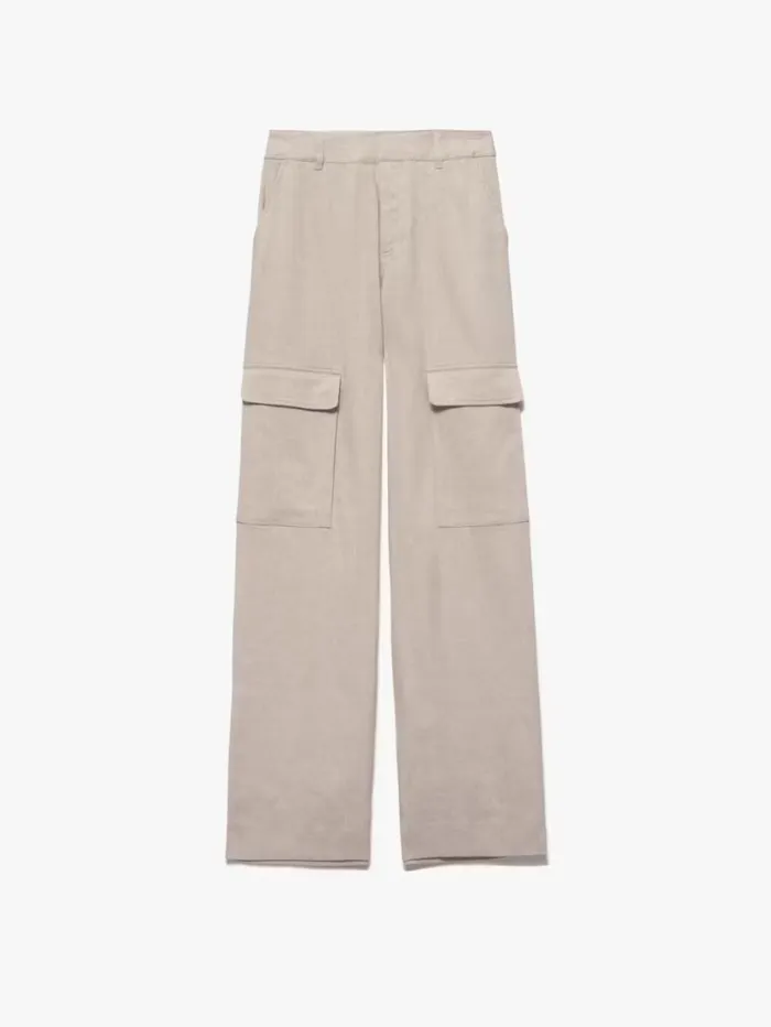 Women Pants FRAME Cargo Pant 8212 Sand