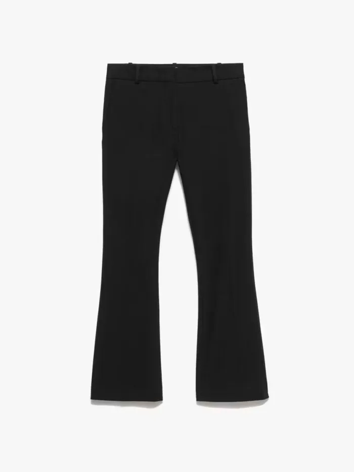 Women Pants FRAME Le Crop Mini Boot Trouser 8212 Noir