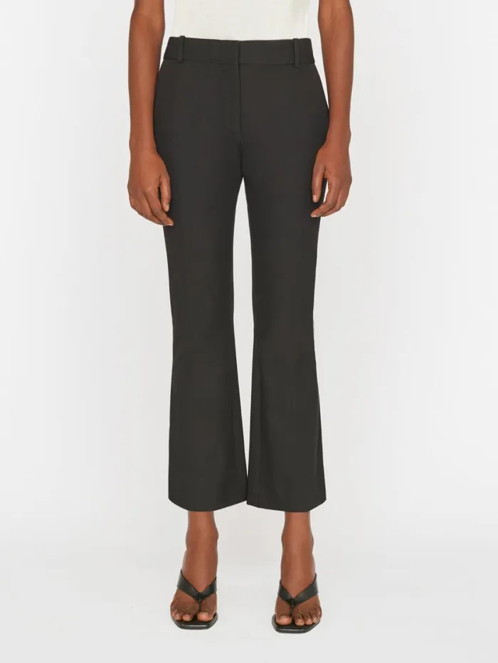 Women Pants FRAME Le Crop Mini Boot Trouser 8212 Noir Women Pants FRAME Le Crop Mini Boot Trouser 8212 Noir