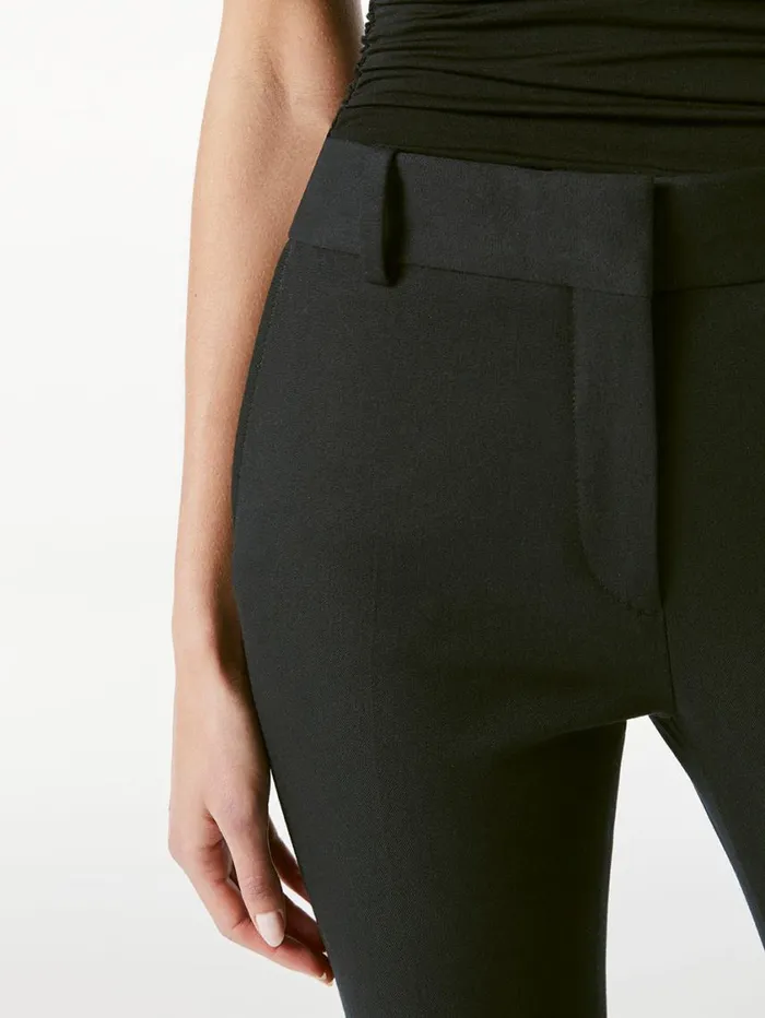 Women Pants FRAME Le Crop Mini Boot Trouser 8212 Noir Women Pants FRAME Le Crop Mini Boot Trouser 8212 Noir