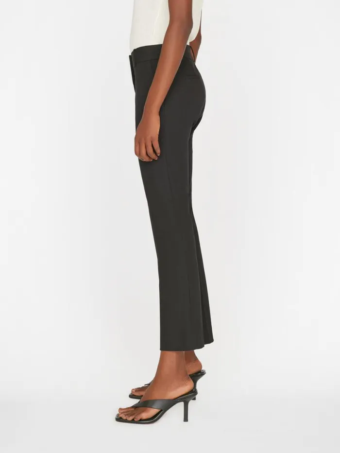 Women Pants FRAME Le Crop Mini Boot Trouser 8212 Noir Women Pants FRAME Le Crop Mini Boot Trouser 8212 Noir