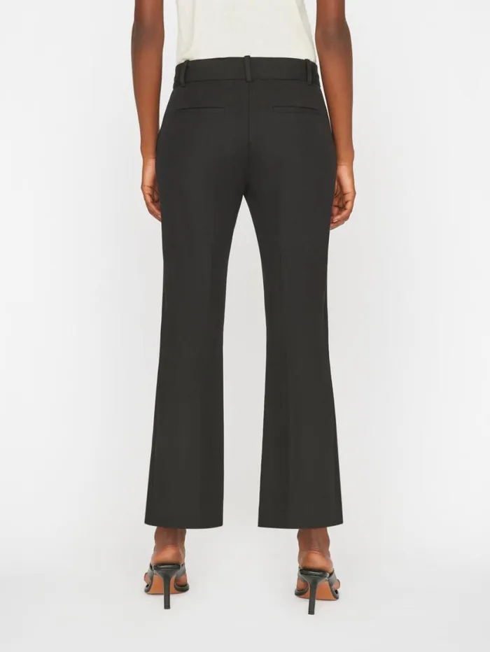 Women Pants FRAME Le Crop Mini Boot Trouser 8212 Noir Women Pants FRAME Le Crop Mini Boot Trouser 8212 Noir