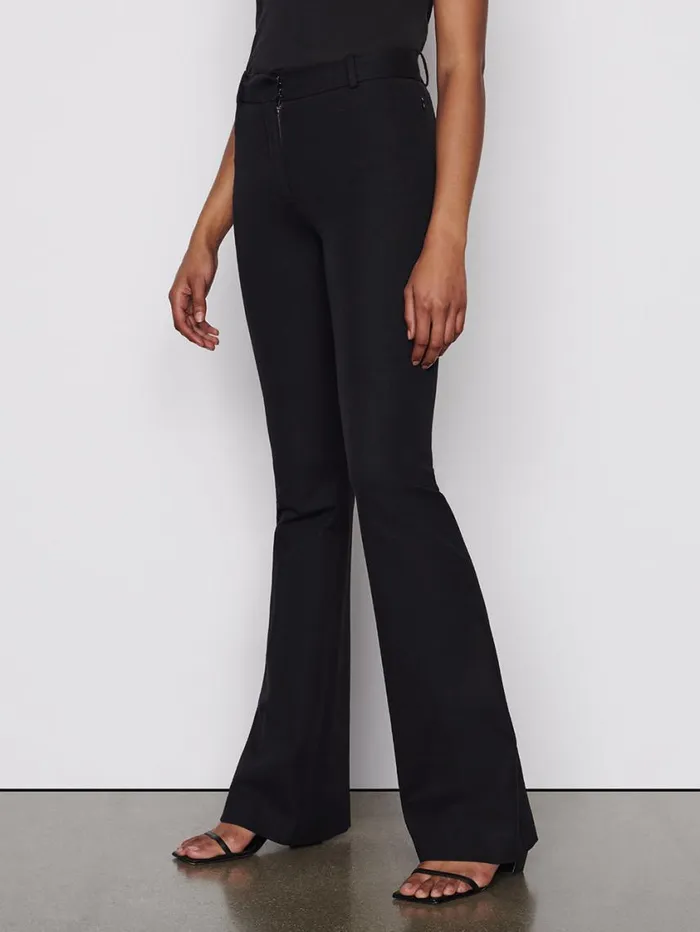 Women Pants FRAME Le High Flare Trouser 8212 Noir Women Pants FRAME Le High Flare Trouser 8212 Noir