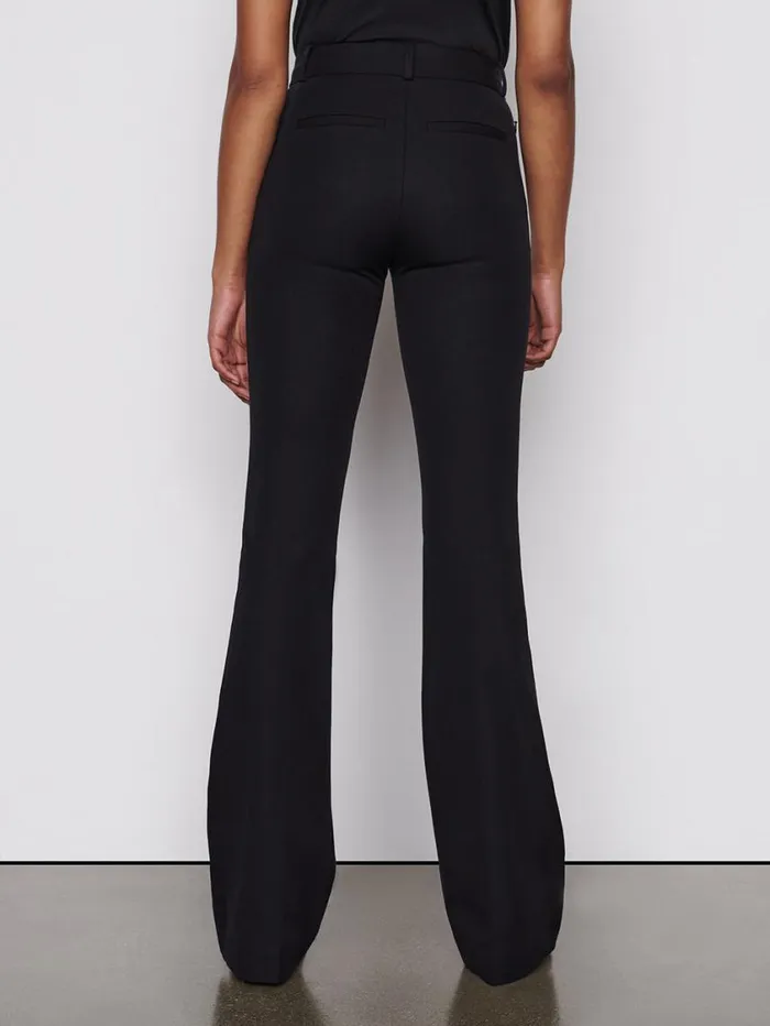 Women Pants FRAME Le High Flare Trouser 8212 Noir Women Pants FRAME Le High Flare Trouser 8212 Noir